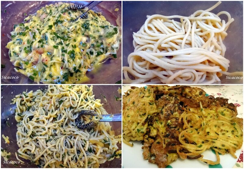 croquettes de spagheti