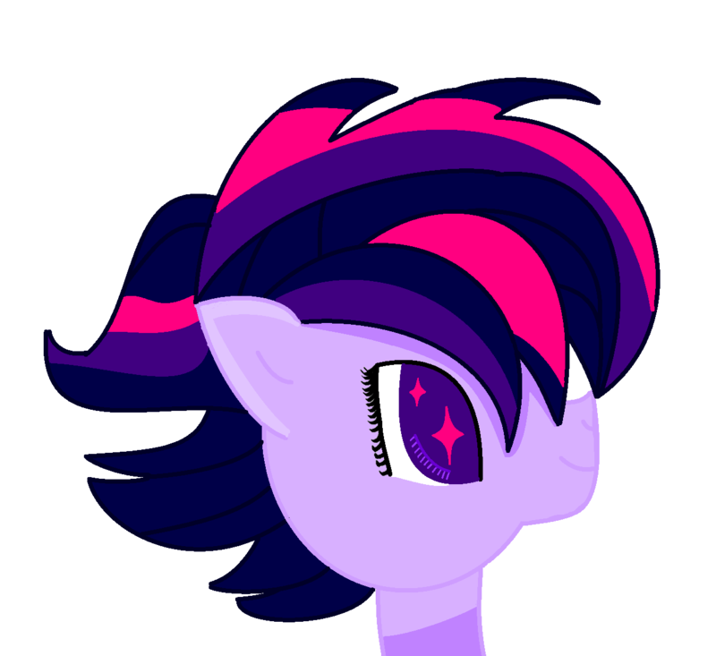 Twilight's new hairstyle