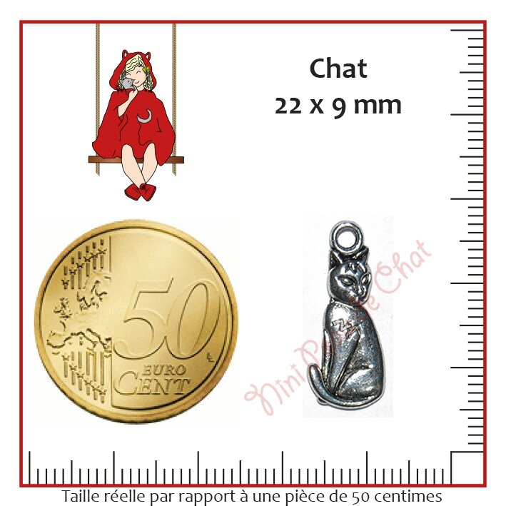 Chat 22 x 9 mm