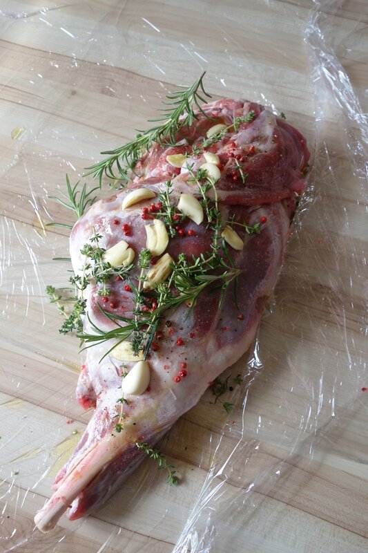 gigot mariné