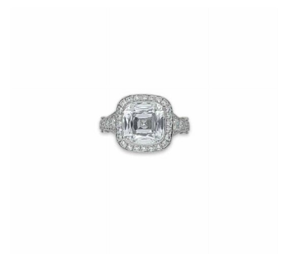A diamond ring, by Tiffany & Co
