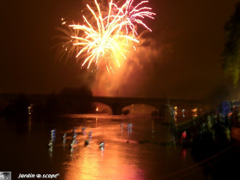 Festival de Loire 2007 - Spectacle pyrosymphonique
