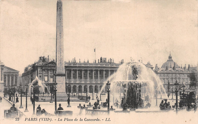 CPA Paris Place de la Concorde