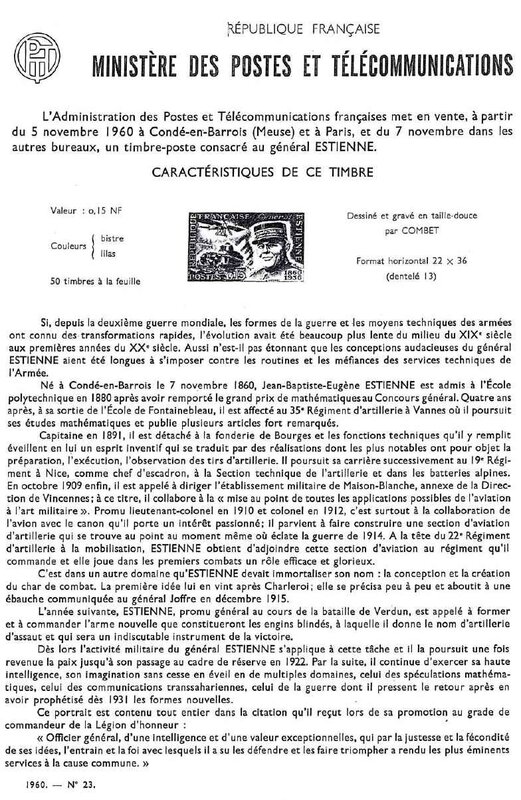 Poste Général Estienne