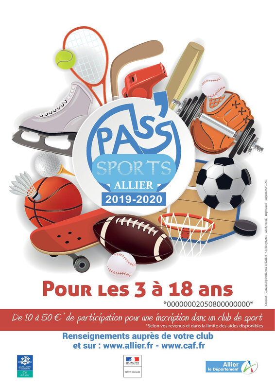 19-09-03 Affiche Pass'sports Allier