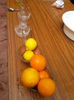 les oranges et les citrons