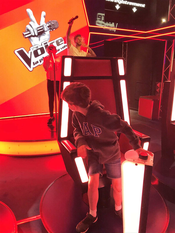 The Voice au Grévin ©Kid Friendly