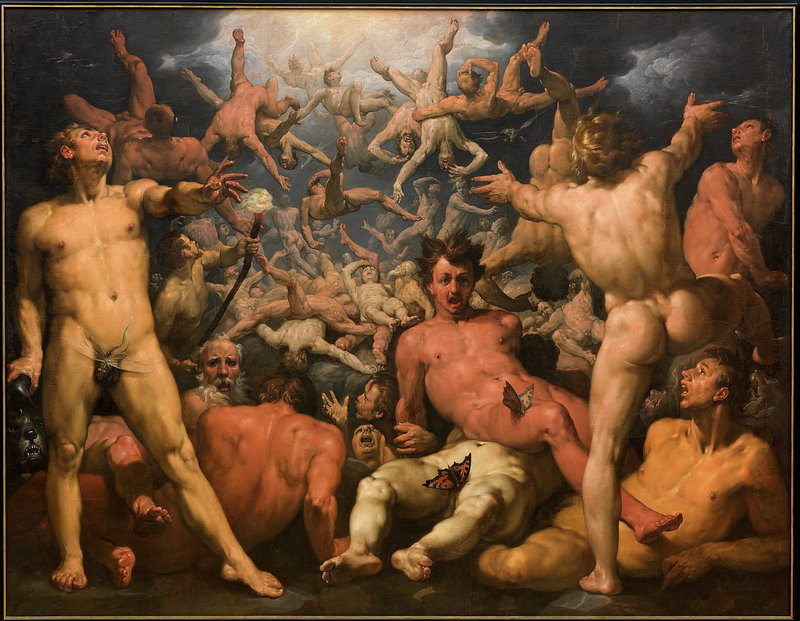 11: The Fall of the Titans, Cornelis van Haarlem,1588:90