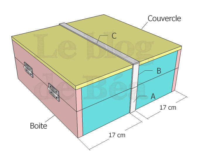 DIY calendrier de l'Avent en planches de palette