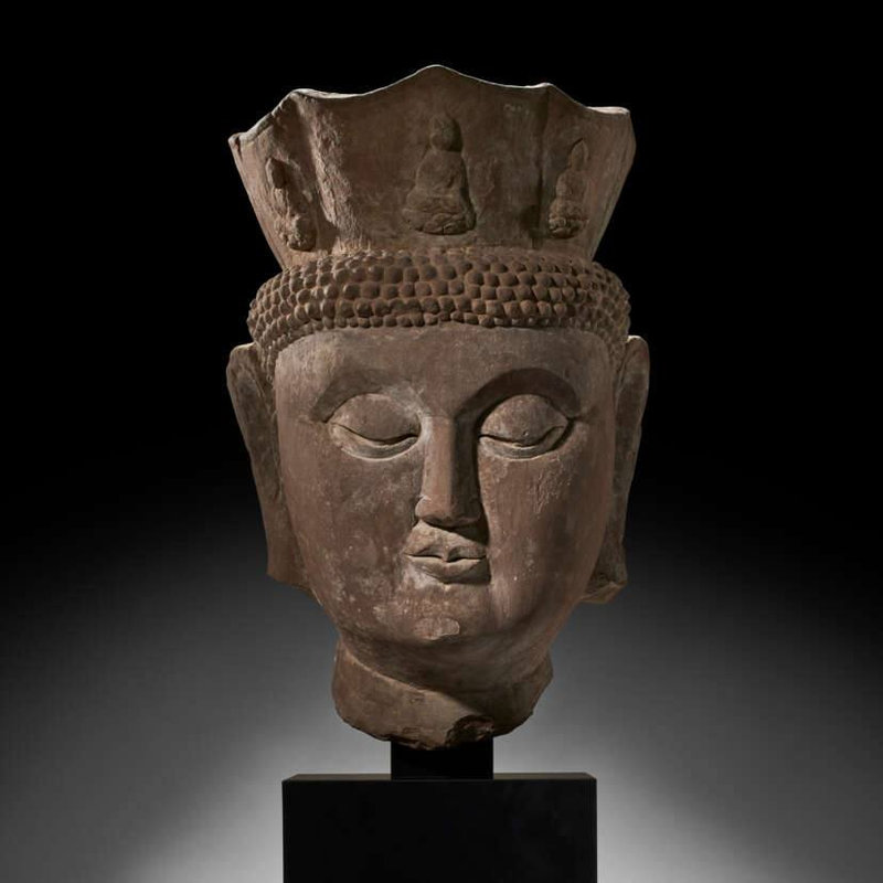 2023_NYR_20461_0821_000(a_large_red_sandstone_head_of_vairocana_song_dynasty065332)