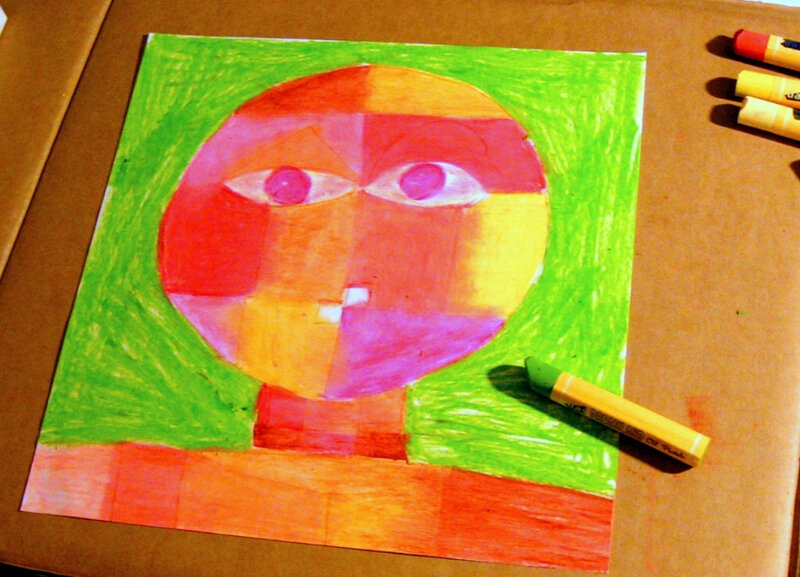 5-Chaud Froid-Portraits inspiration Paul Klee (93)