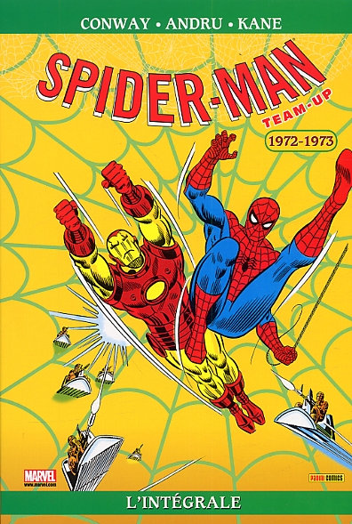 intégrale spiderman team-up 1972-73