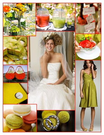 Chartreuse__Red____Yellow_Whimsical_Wedding