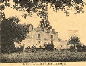 St Germain, Le Rocher vers 1920