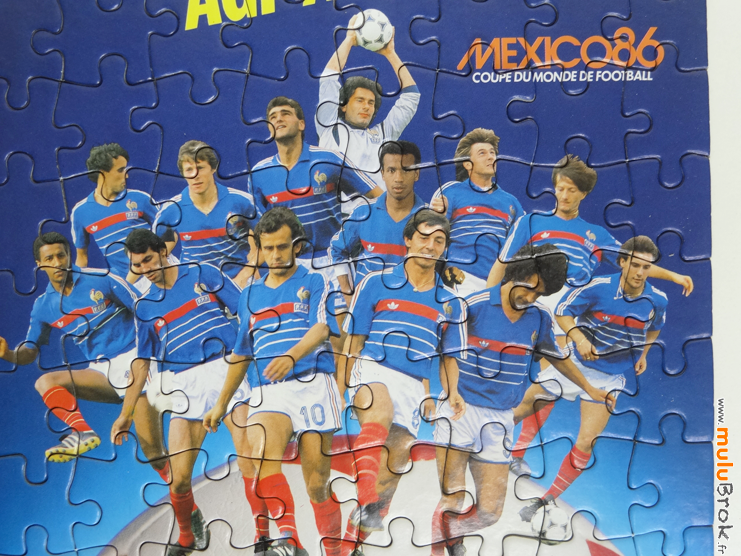 FOOTBALL-Mexico-86-Puzzle-AGF-8-muluBrok-Vintage