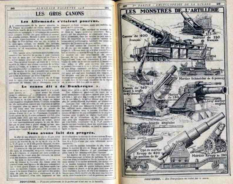 Les monstres de l artillerie