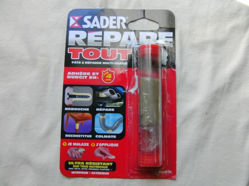 8 - Pâte à réparer sader