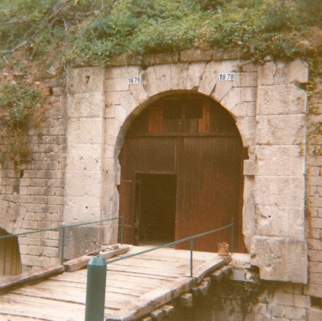 L'entrée du fort vers 1989