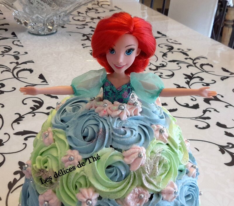 Gâteau Poupée Ariel 11 02 17 (12)