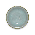 A small 'Jun' <b>blue</b>-<b>glazed</b> dish, Northern Song dynasty (960-1127)