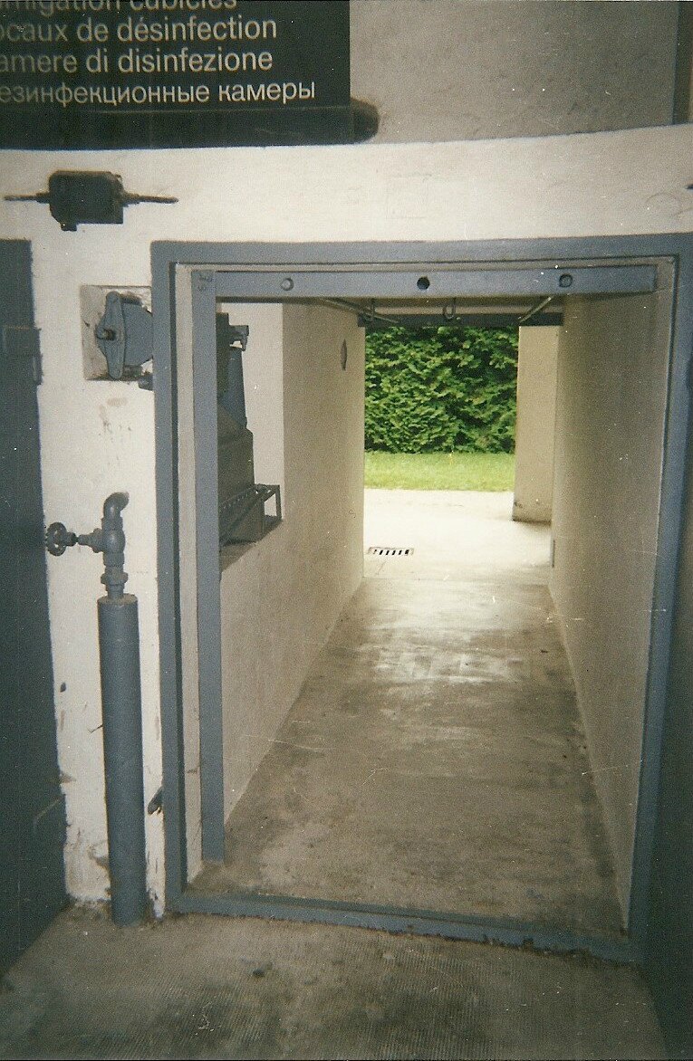 Dachau, le camp, chambre à gaz (Allemagne)