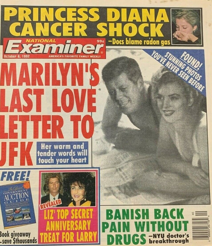 1992 national examiner fake cover