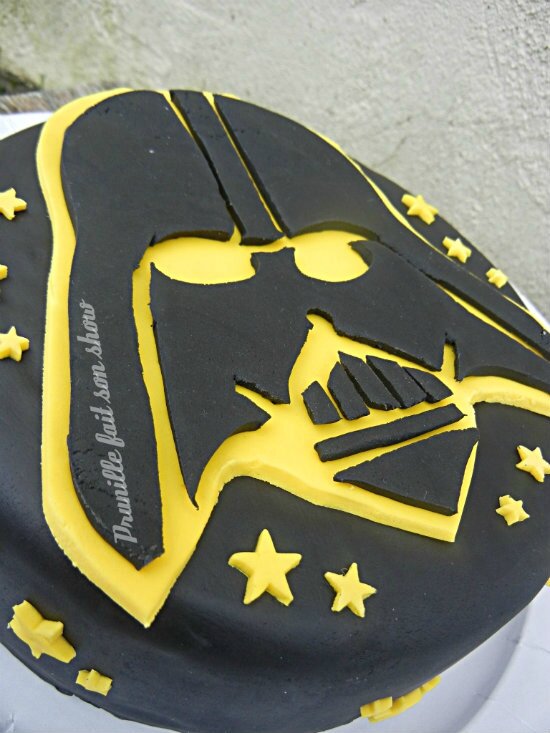 dark vador cake prunillefee