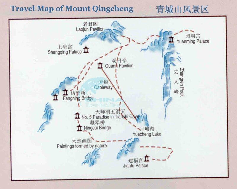 Travel-Map-of-Qingcheng