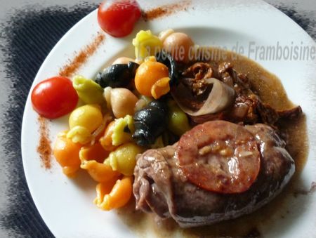 Alouette sans tête sauce vin rouge et girolles recettes Alouettes sans têtes