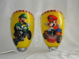 Appliques Mario et Luigi N°1 - Jaune (1) (Copier)