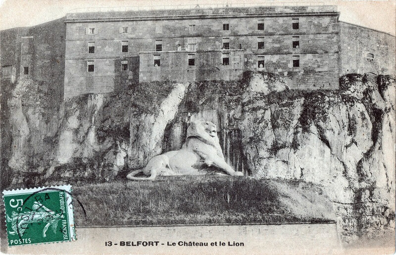 CPA Belfort Lion IL 1903-08a R