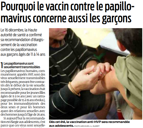 2019 12 24 SO Vaccin papillomavirus