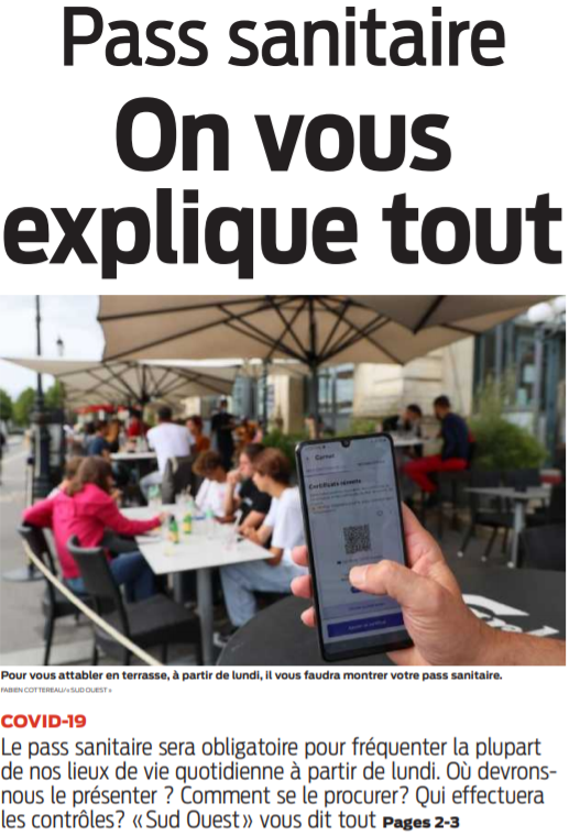 2021 08 07 SO Pass sanitaire on vous explique tout