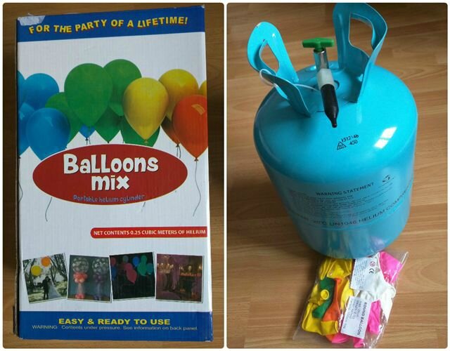 Kit Helium pas cher ©Kid Friendly