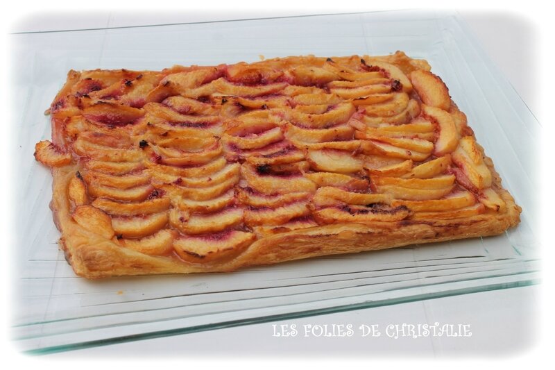 Tarte pêches 3