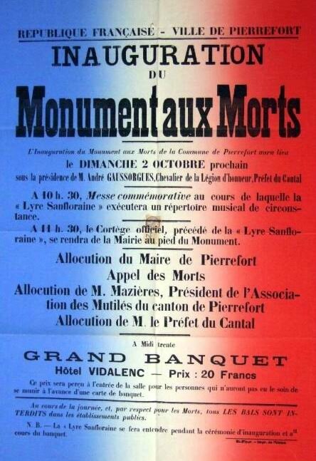 Monument Pierrefort