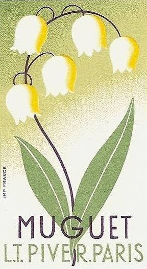 Carte parfumée Muguet LT Pivers Paris 2