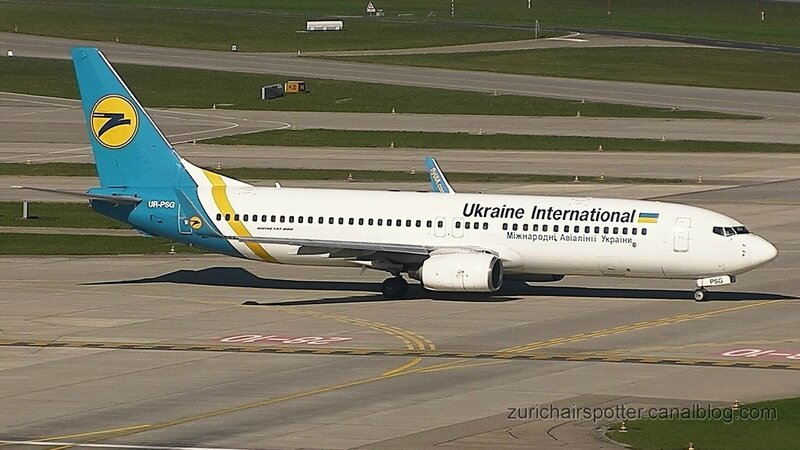 Boeing 737 85R (UR-PSG) Ukraine International Airlines