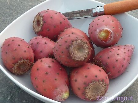 recettes Figue de barbarie ou chumbo ou fico d’india et recette bonus salade de fin dété aux figues de barbarie