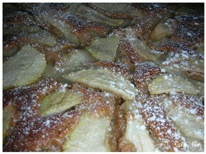 Gâteau fondant aux poires et au chocolat au lait praliné ... recettes dessert Gâteau fondant aux poires et au chocolat au lait praliné ...