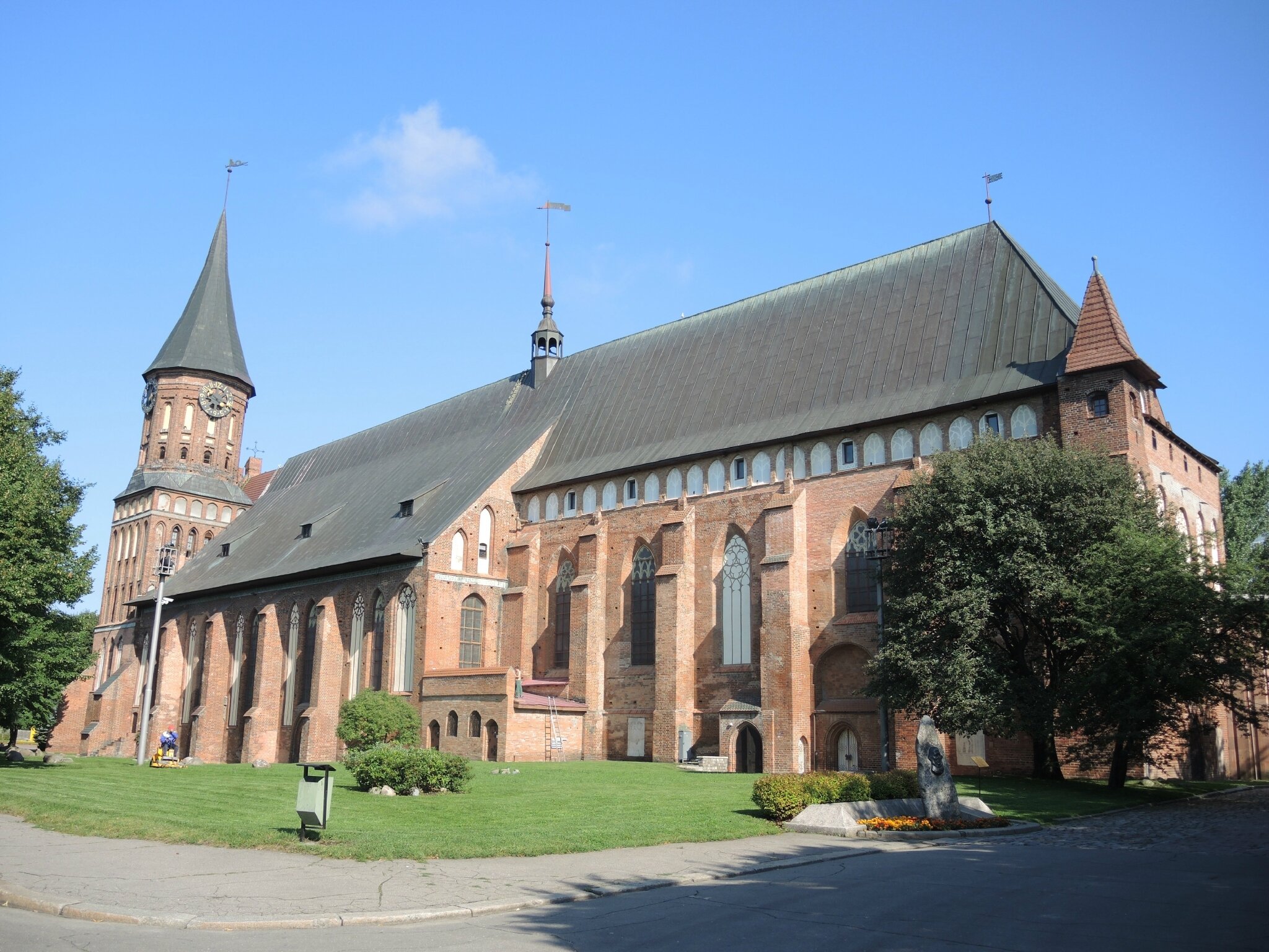 Kaliningrad, cathédrale de Königsberg (Russie)