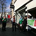 Action de BOYCOTT à Mulhouse le 17 mars 2012