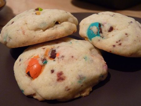 Cookies aux M&M’s