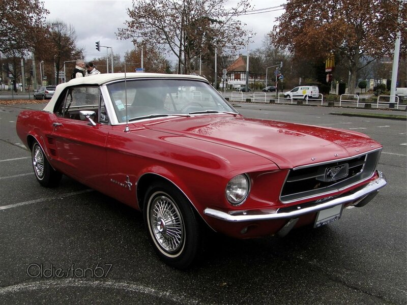 ford mustang hardtop coupe 1967 a
