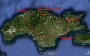 itinéraire de Samos