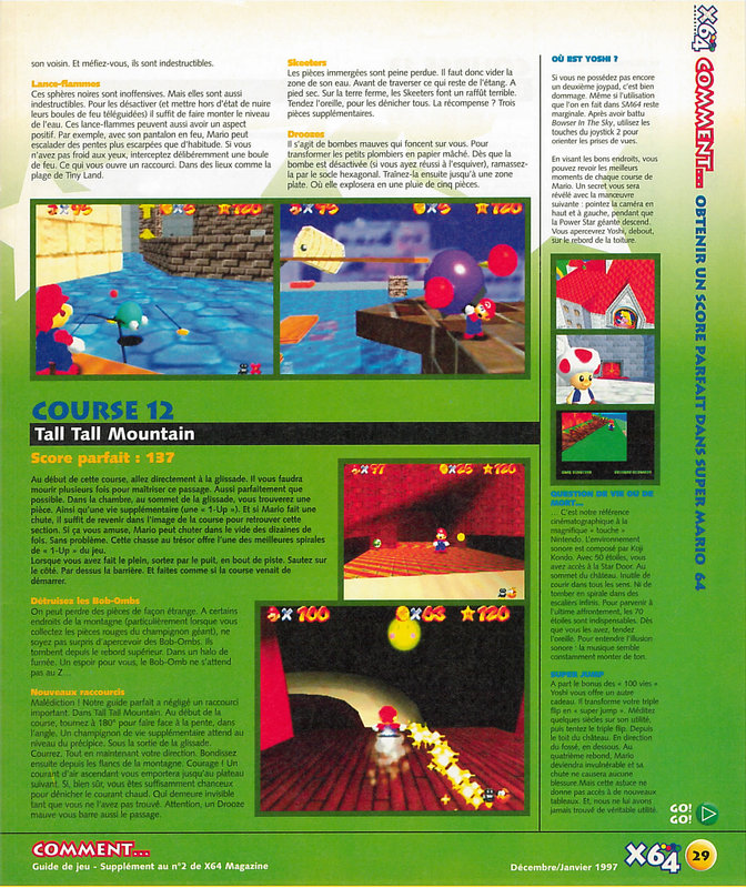 X64 n° 002 - Supplément - Page 29 (décembre - janvier 1998)
