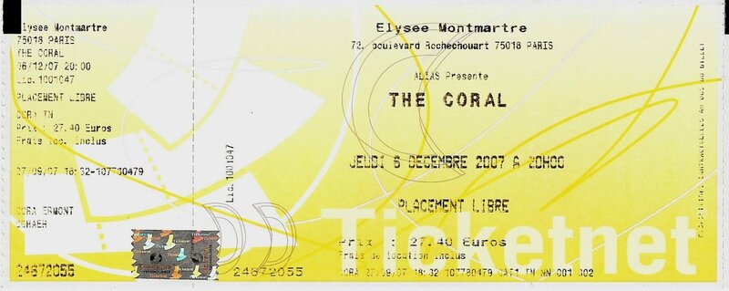 2007 12 The Coral Billet