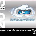 Bureau et demande licence <b>FFM</b>