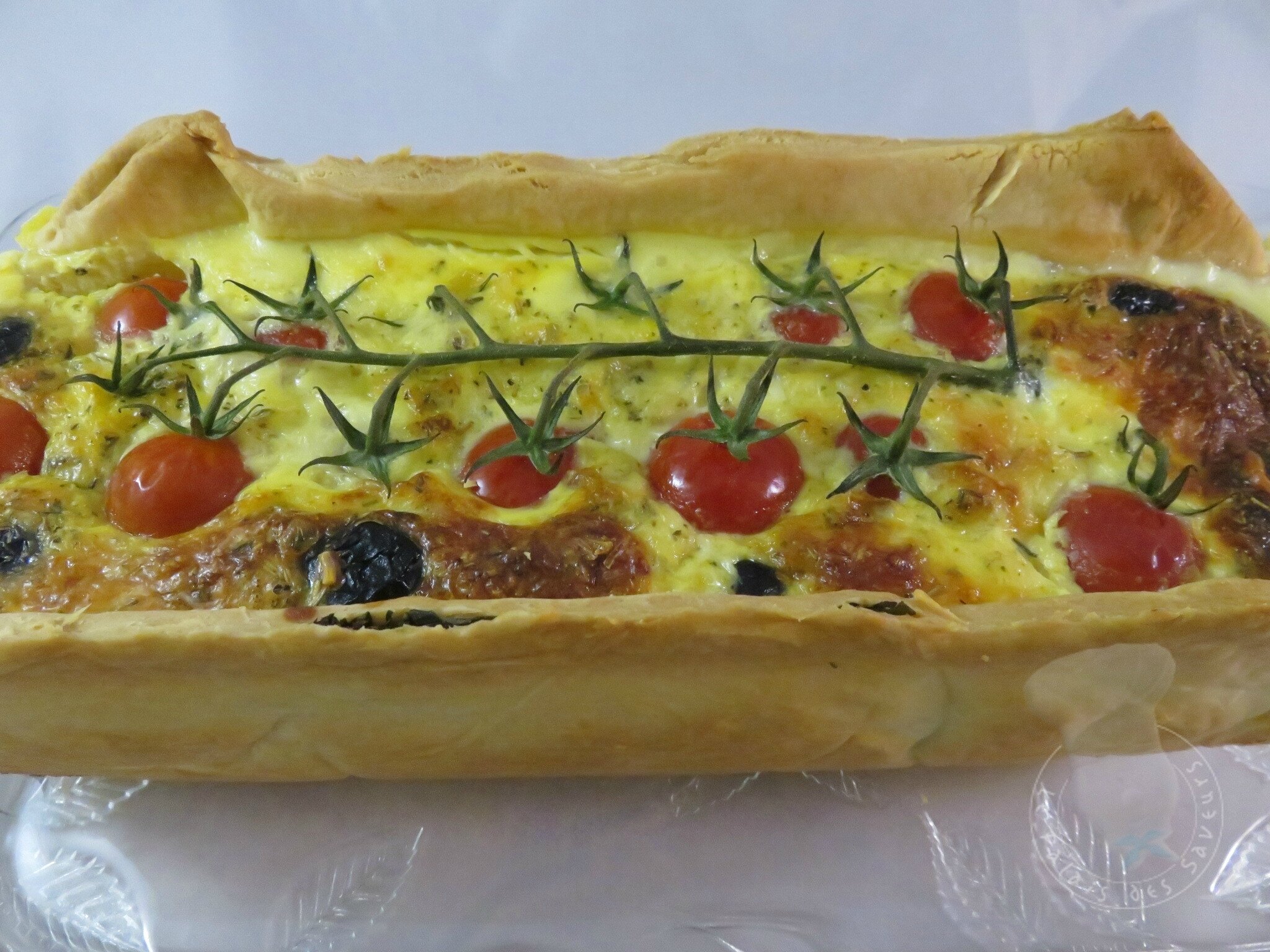 Cake à la mozzarella