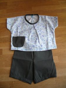 ensemble tunique et pantalon L (18)